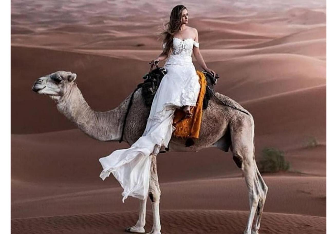 梅尔祖卡 Sahara Traveling Camp酒店 外观 照片